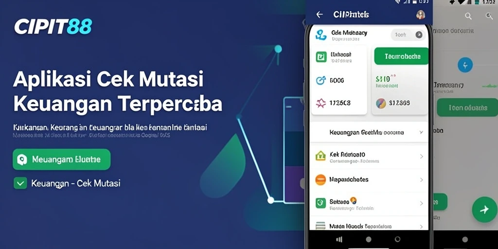 Tampilan antarmuka aplikasi Cek Mutasi CIPIT88 yang intuitif.