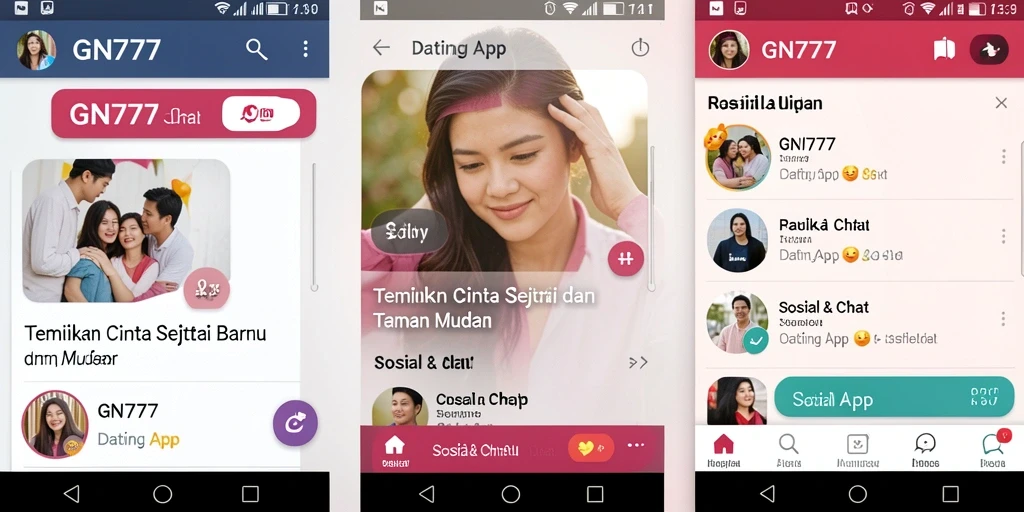 Tampilan antarmuka utama GN777 yang menarik dan fungsional.