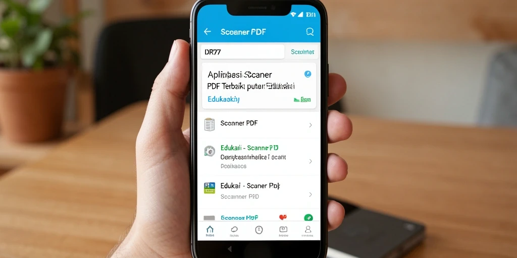 Tampilan antarmuka aplikasi IDR77 yang sederhana dan mudah digunakan.