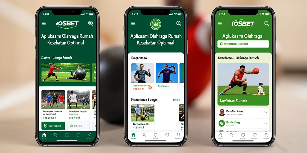 Tampilan user-friendly dan berbagai pilihan latihan IOSBET.