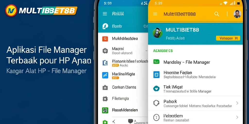 Tampilan antarmuka pengguna MULTIBET88 saat mengelola file.